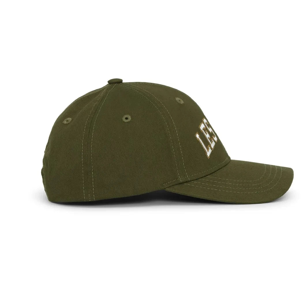 Les Deux - College Baseball Cap: 100% Organic Cotton | Khaki
