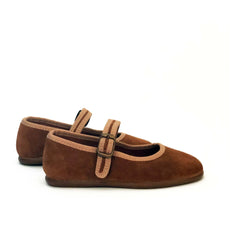 Hermosilla - Salamanca Ballerina Shoes | Camel