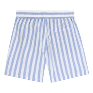 Scotch & Soda - Striped Swim Shorts | Light Blue