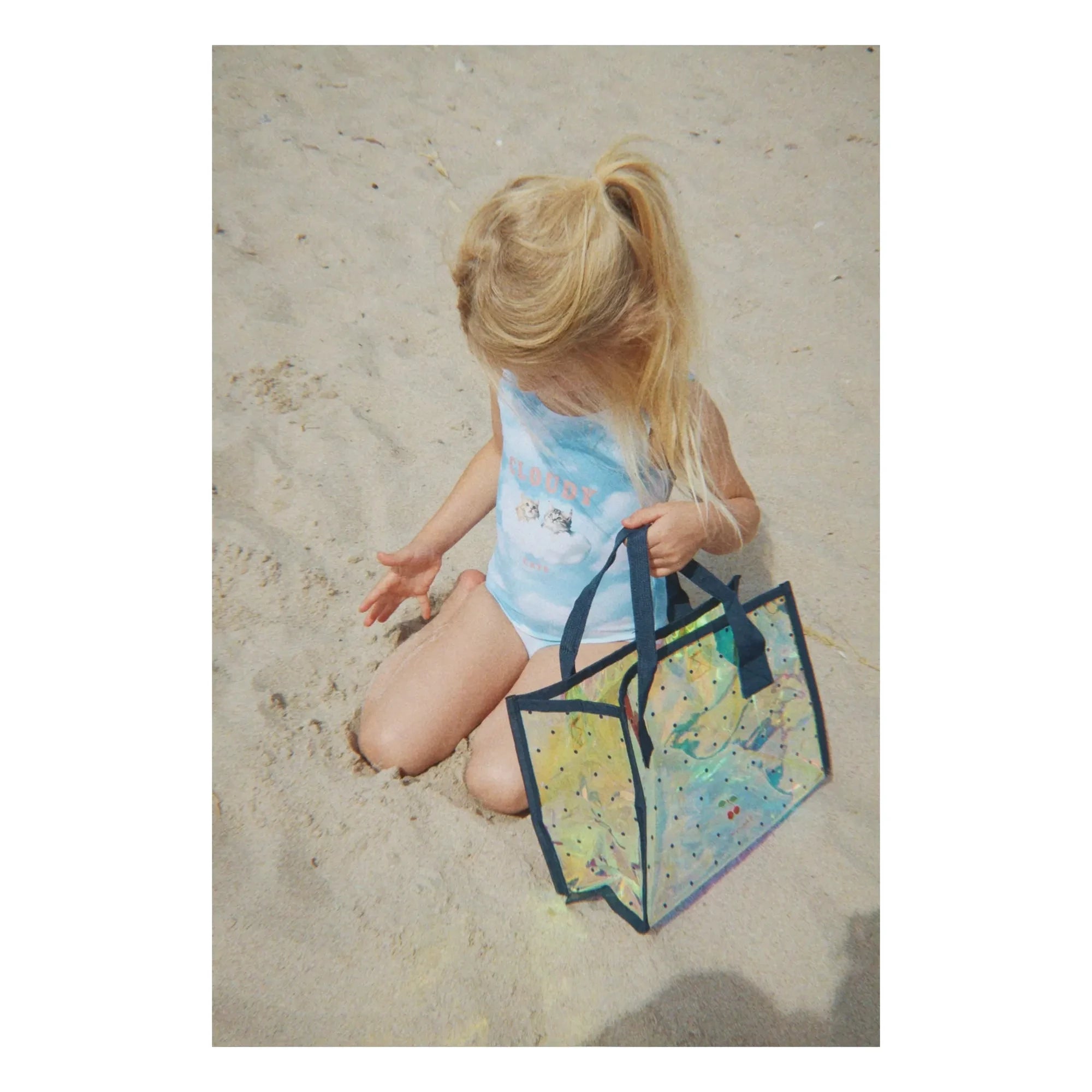 Konges Sløjd - Nuages Recycled Fiber Swimsuit | Light Blue