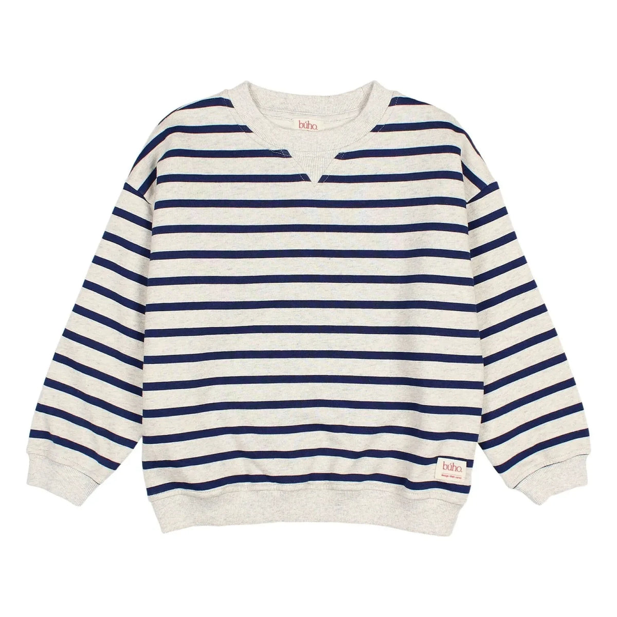 Búho - Sailor organik pamuklu sweatshirt | Lacivert