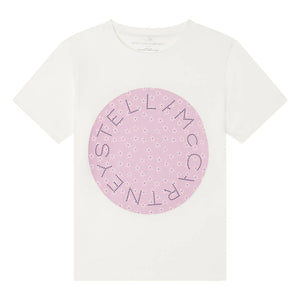 Stella McCartney Kids - Stella T-shirt | Cream