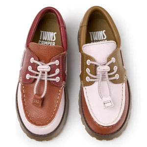 Camper - Compas Boat Shoes | Pale Pink