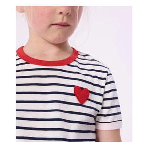 Petit Bateau - Classic Striped T-Shirt | Navy