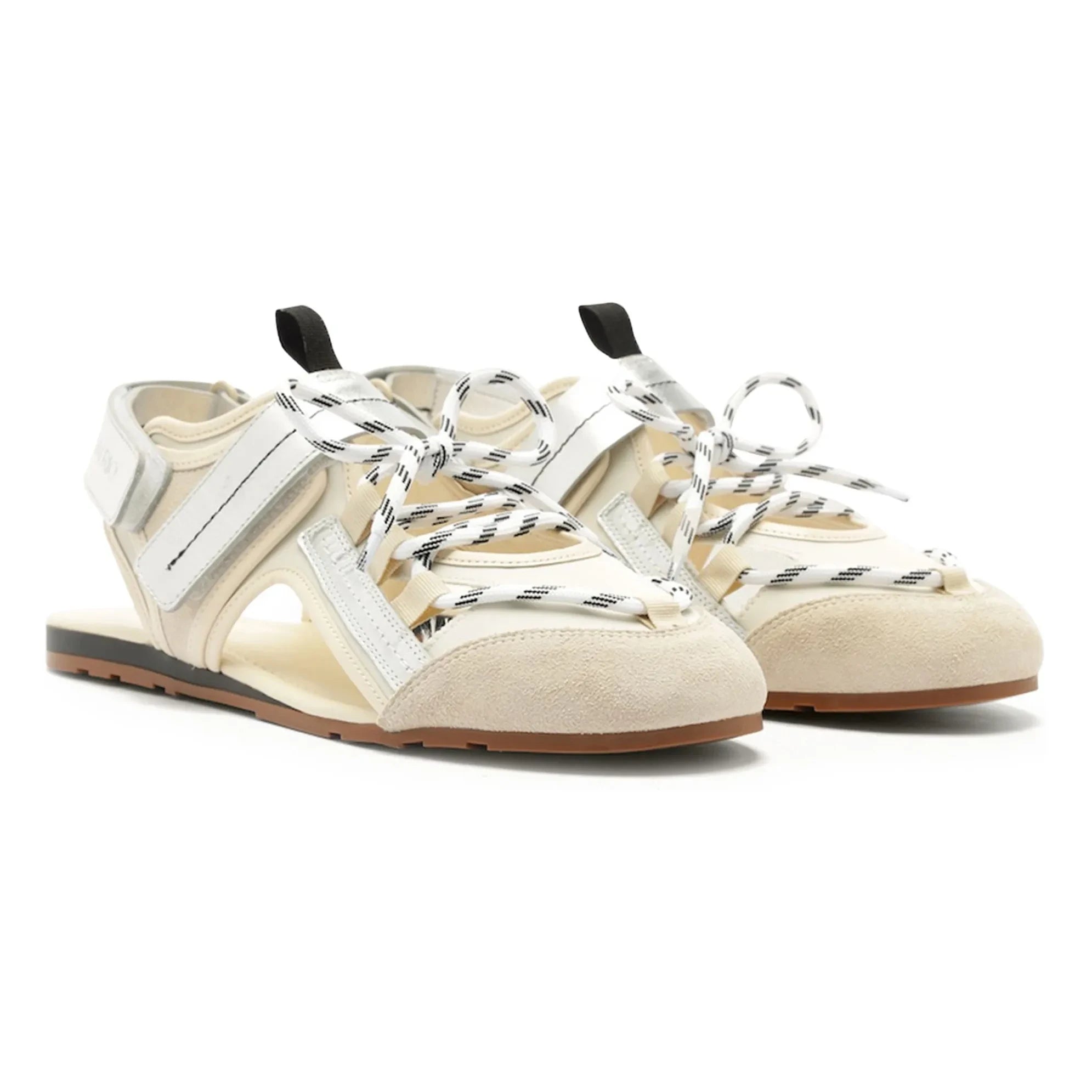 Farm Rio - Cut-Out Sneakers | Cream