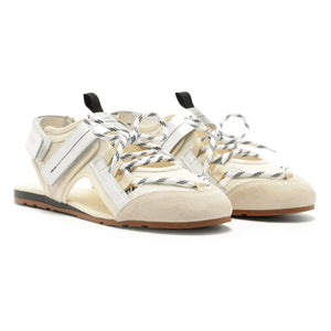 Farm Rio - Cut-Out Sneakers | Cream