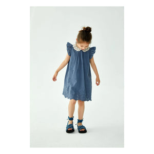 C'era Una Volta - Antonella dress | Gray Blue