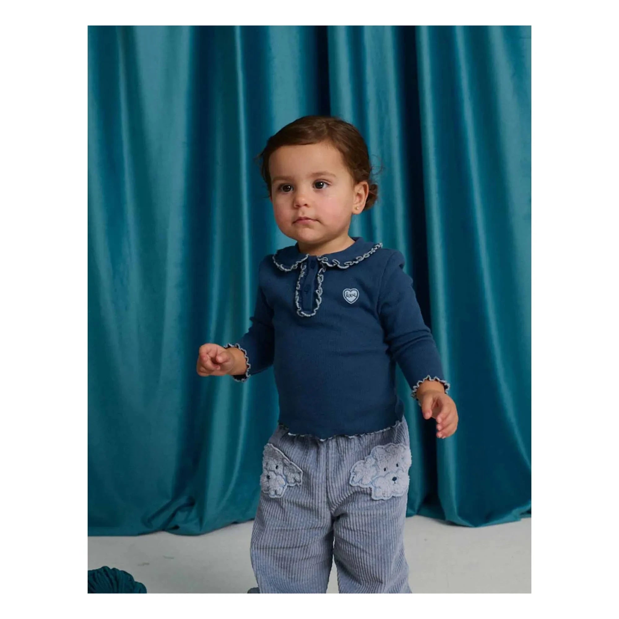 Gingersnaps - Georgina Kadife Pantolon | Mavi