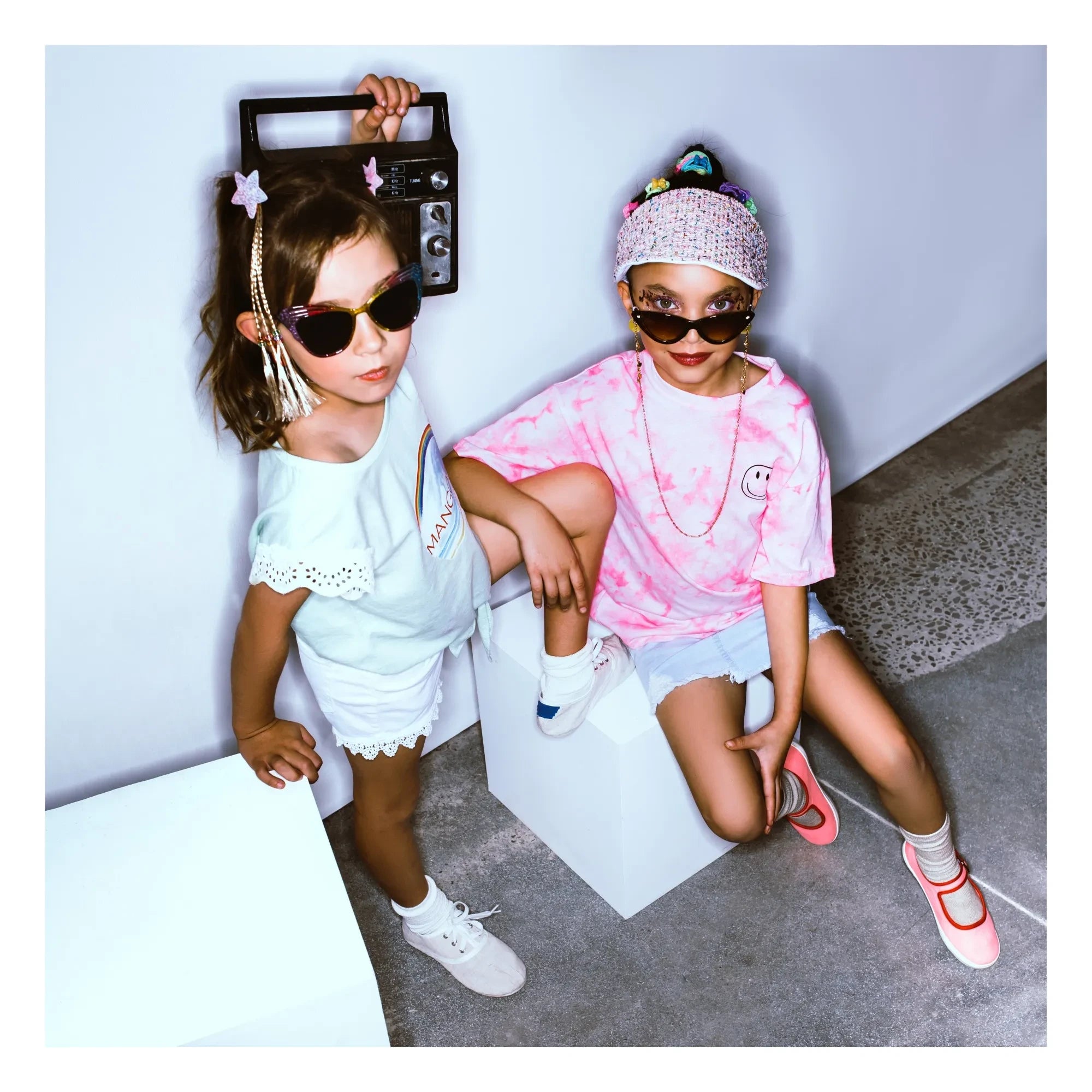 Milk x Soda - Marina Sunglasses | Black
