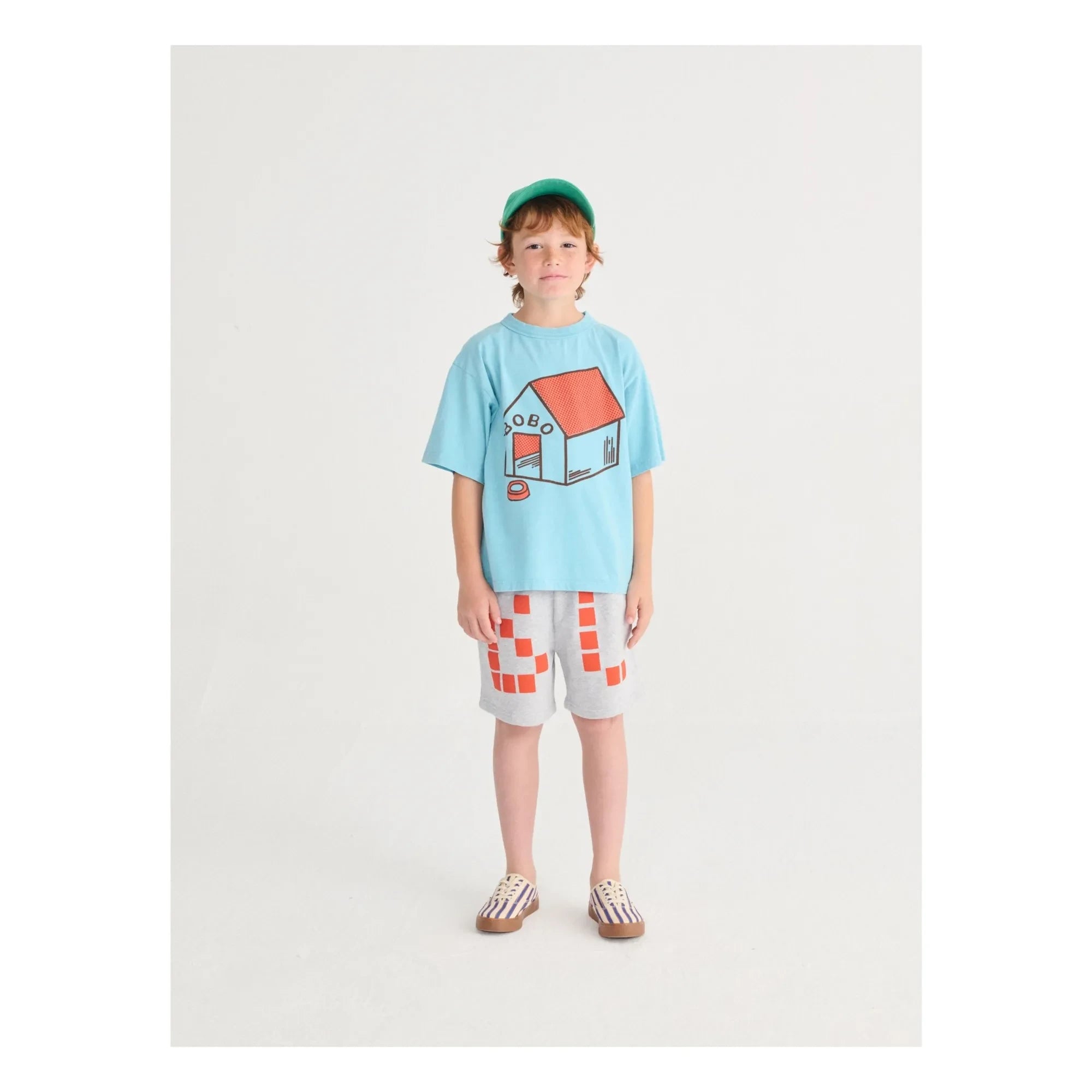 Bobo Choses - BC Organik Pamuk Şort | Heather Grey