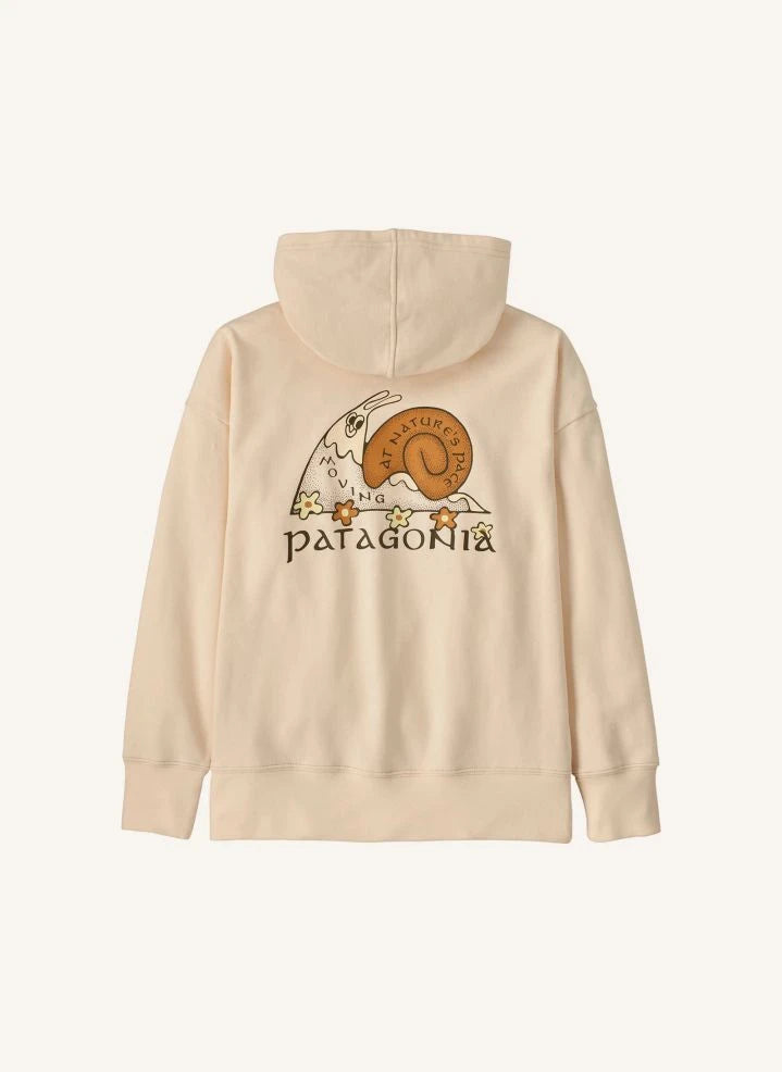 Patagonia - Logo Hooded Sweatshirt | Natural