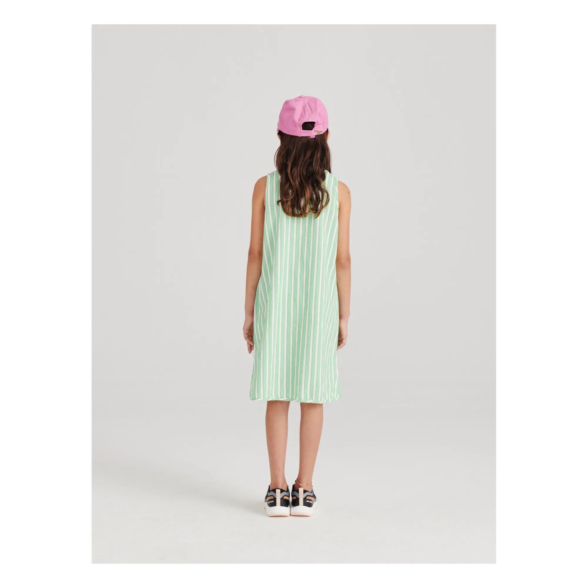 True Artist - Dress No.12 Striped | Green