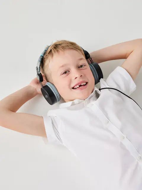 Smiggle - Wild Side Kablolu Kulaküstü Kulaklık-Dinossi