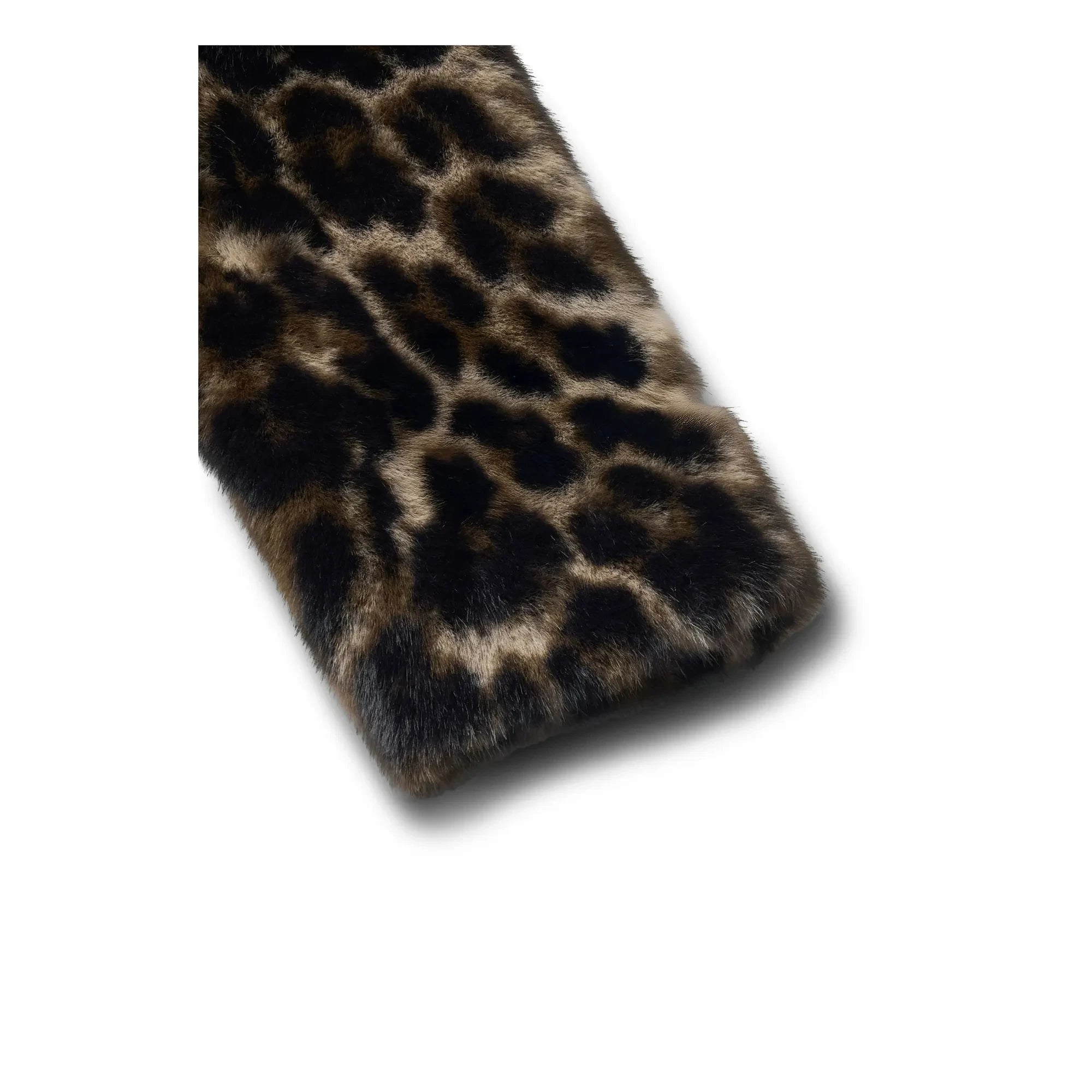 Molo - Hera Leopar Kürk Kaban | Kahverengi