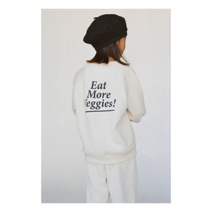 Sporty & Rich - Sweat Eat More Veggies | Cream