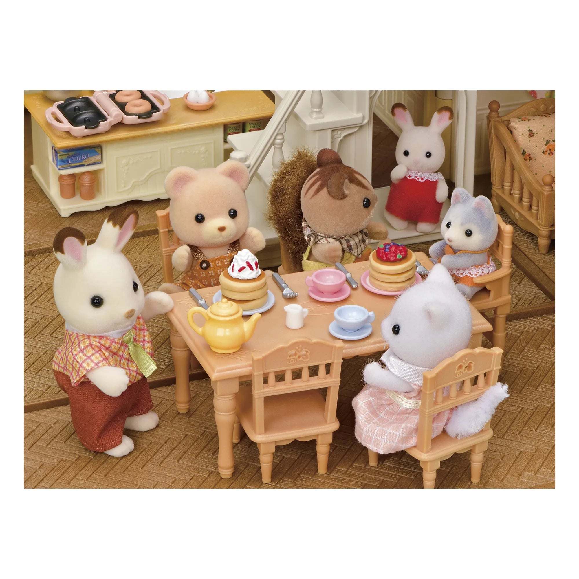 Sylvanian Families - Large, Bright House and Secret Room