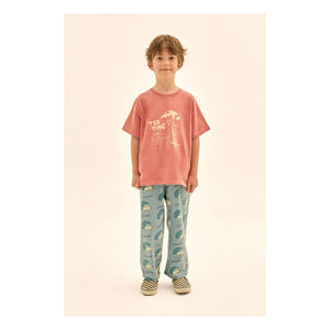 Jelly Mallow - Tea Time T-shirt | Coral