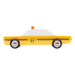Candylab - Candycab Taxi - Wooden Toy | Yellow