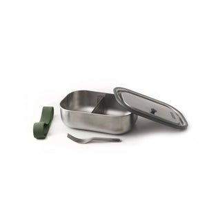 Black + Blum - Stainless Steel Lunch Box | Olive Green