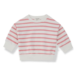 1+ in the family - Çizgili Marroig sweatshirt | Allık
