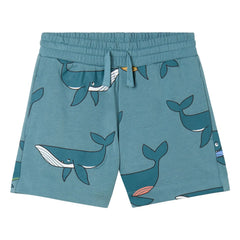 Stella McCartney Kids - Short Whales | Turquoise