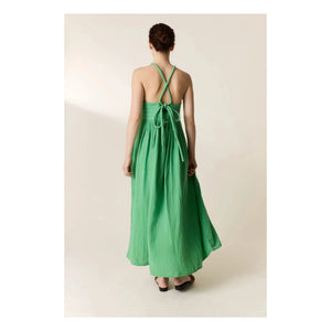Leon & Harper - Romee organic cotton dress | Aqua green