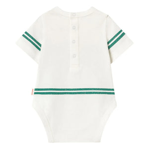 Tinycottons - Body Roses Organic Cotton | White