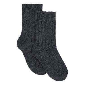 Collégien - Shamoa Cashmere and Merino Wool Socks | Charcoal Gray