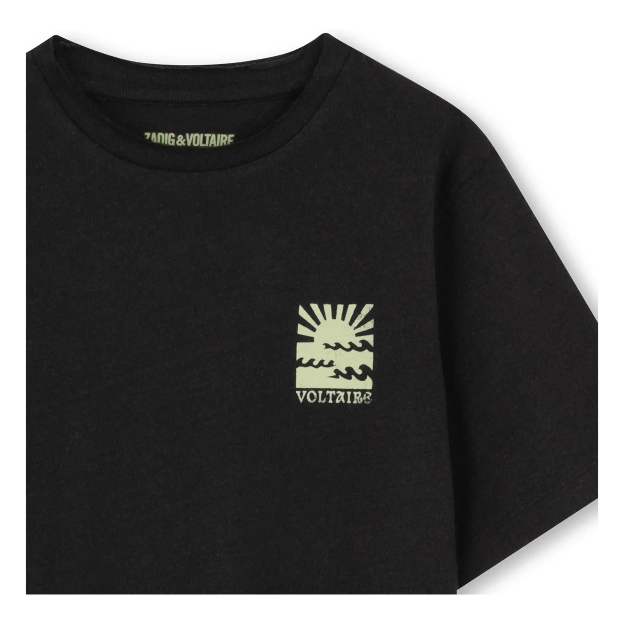 Zadig & Voltaire - Jersey Make More Art T-Shirt | Black