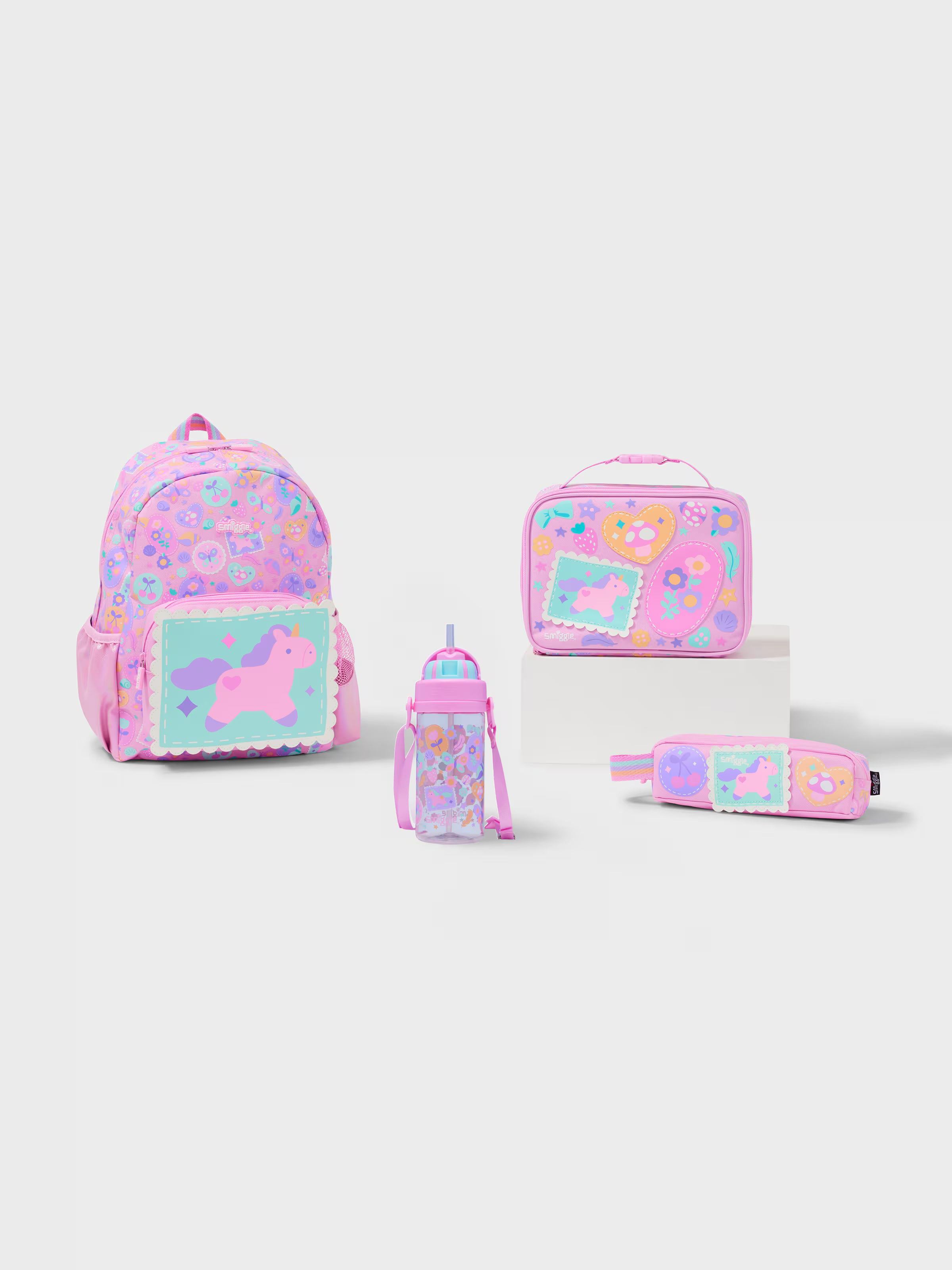 Smiggle - Little Journeys 4'lü Anaokulu ve Kreş Çanta Seti