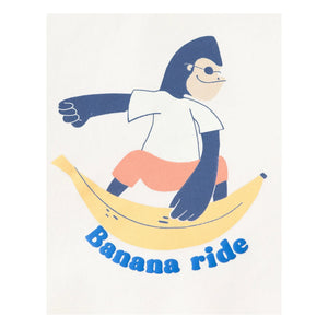 Gingersnaps - Chalice Banana Ride Bebek Tişörtü | Beyaz