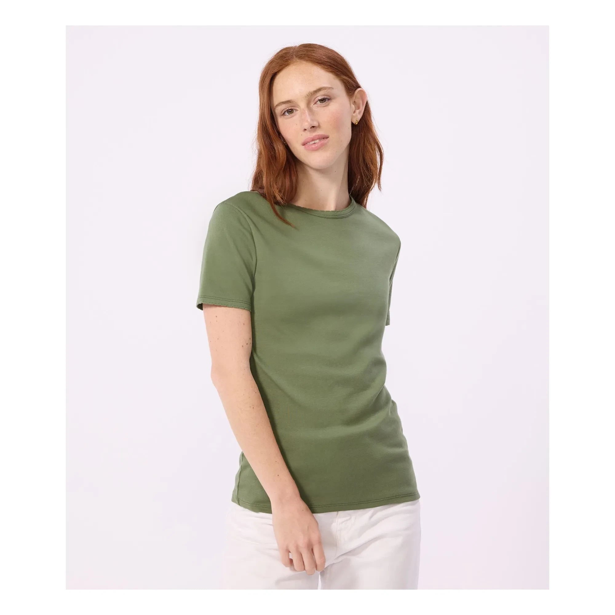 Petit Bateau - Iconic Organic Cotton T-Shirt | Khaki