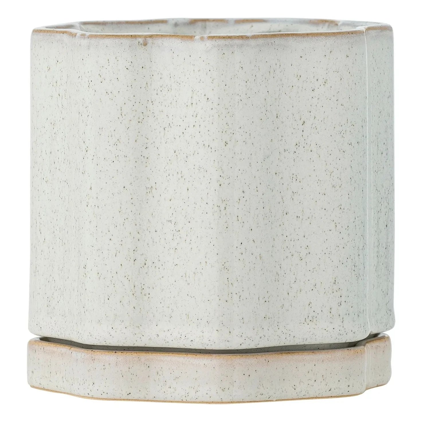 Bloomingville - Argyle Clay Pot | Gray