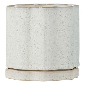 Bloomingville - Argyle Clay Pot | Gray