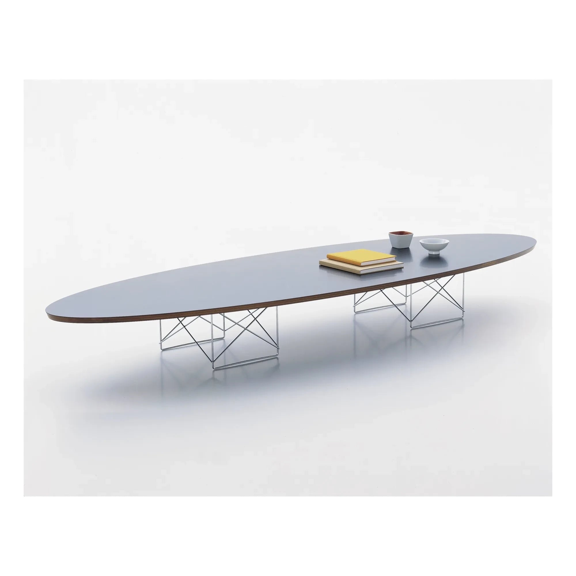 Vitra - Elliptical Table ETR - Charles & Ray Eames, 1951 | Black