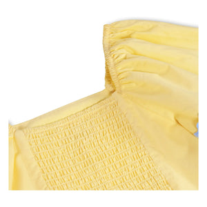 Molo - Clotilde organic cotton dress | Pale yellow