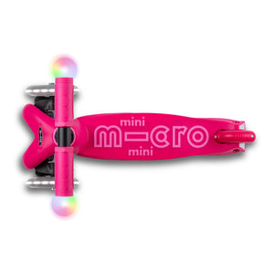 Micro - Mini 3-in-1 LED Scooter | Raspberry Red