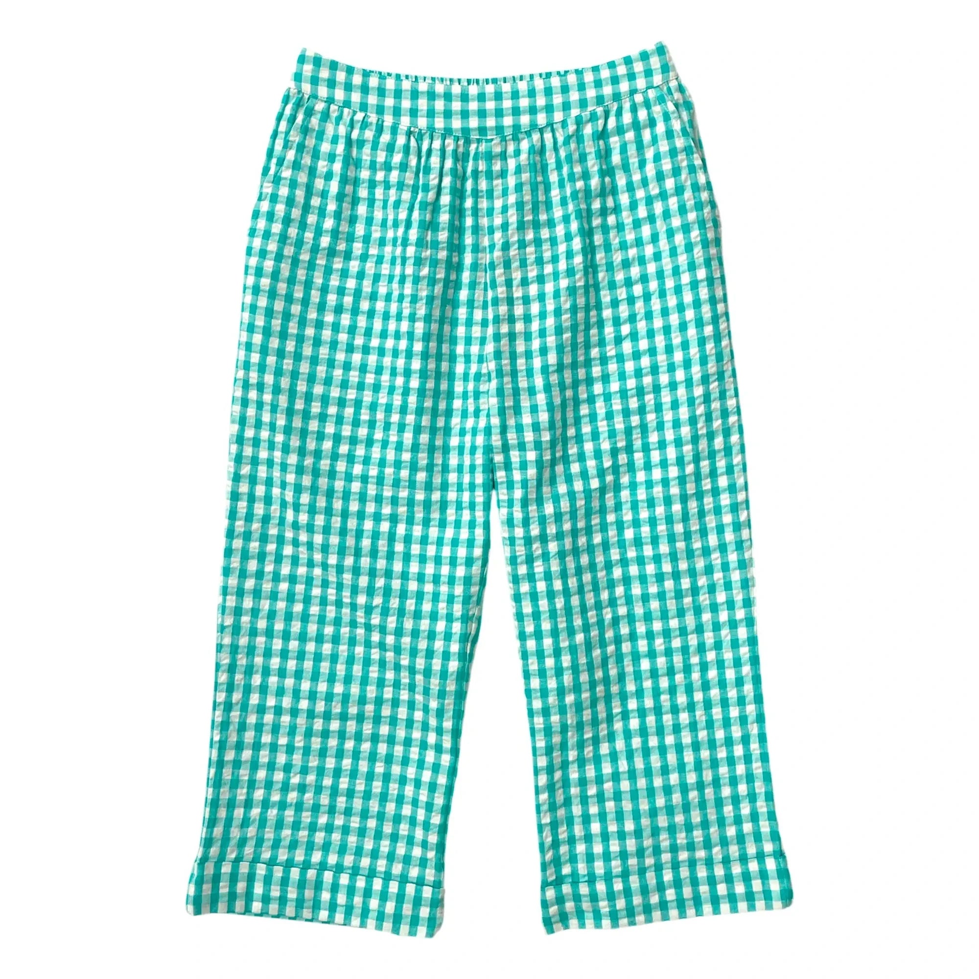 Sunchild - Bisbee Vichy pantolon | Turkuaz