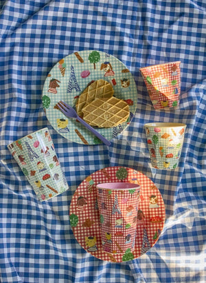 Rice - Paris Melamine Cup | Blue