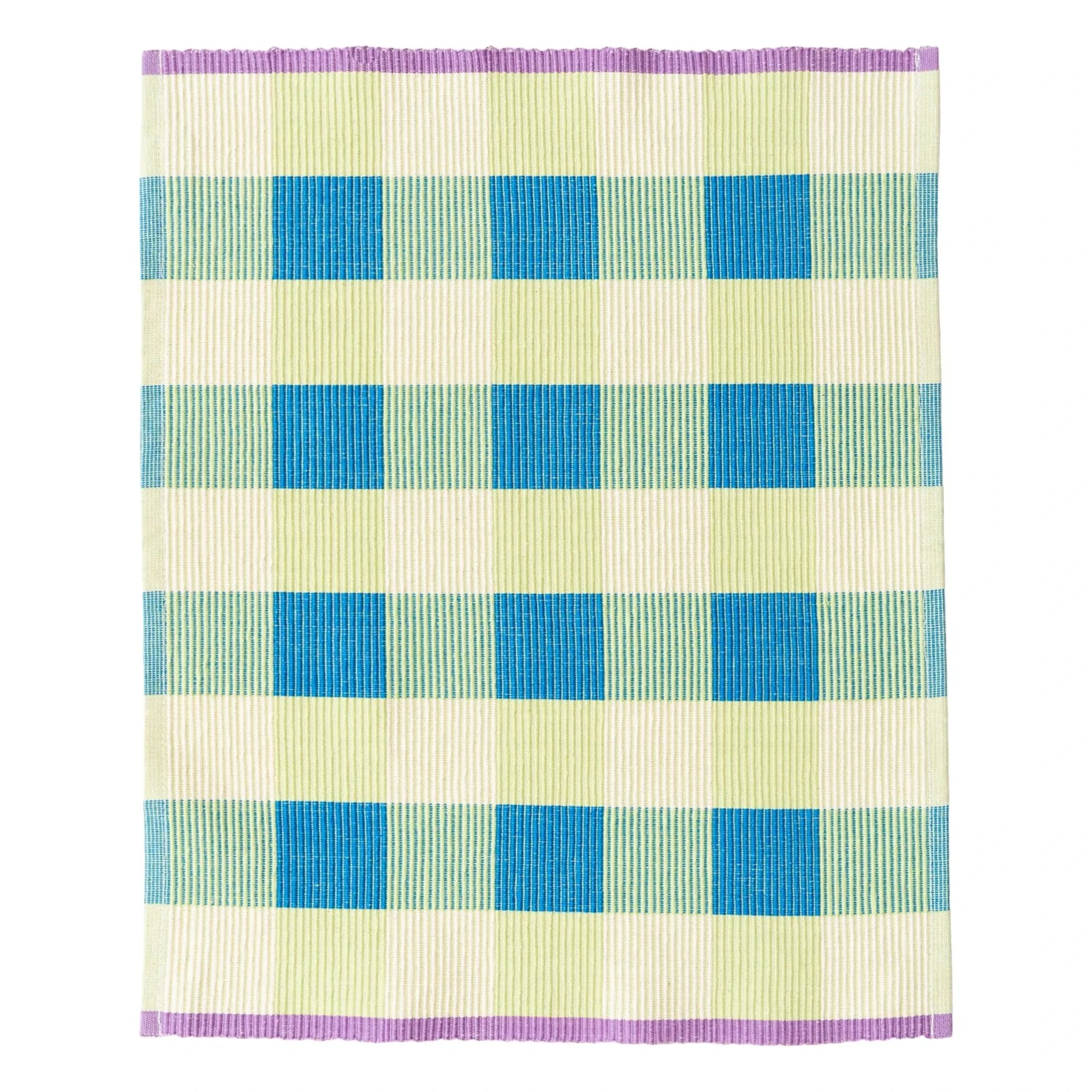 Tarta Gelatina - Organic Cotton American Table Runner | Green