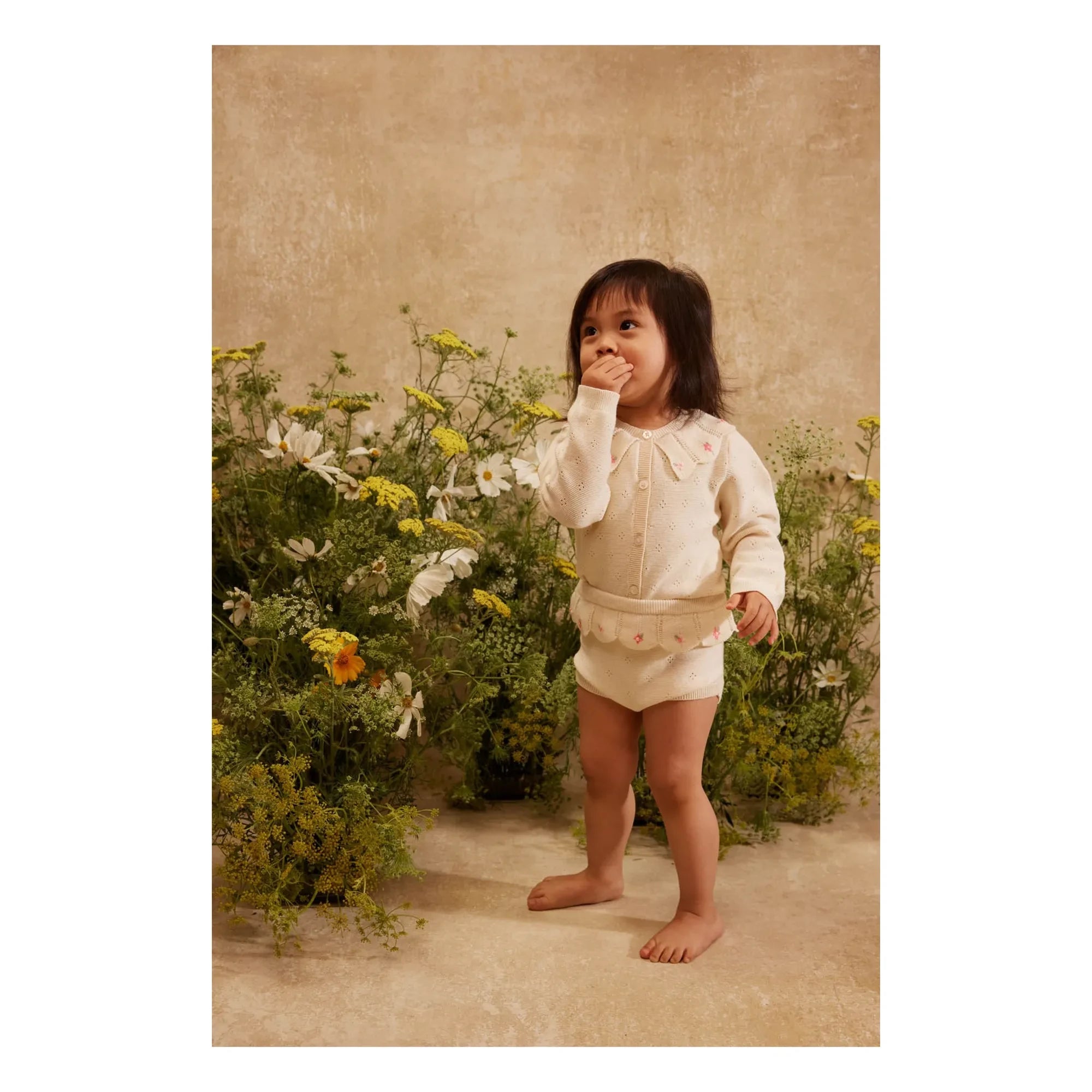 Louise Misha - Bloomer Pointelle Mylia | Cream