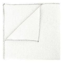 Haomy - Zilia Mesh Napkin | White