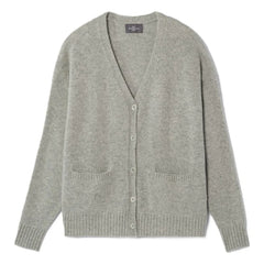 Bompard - Oversized Cashmere Vest | Silver Gray