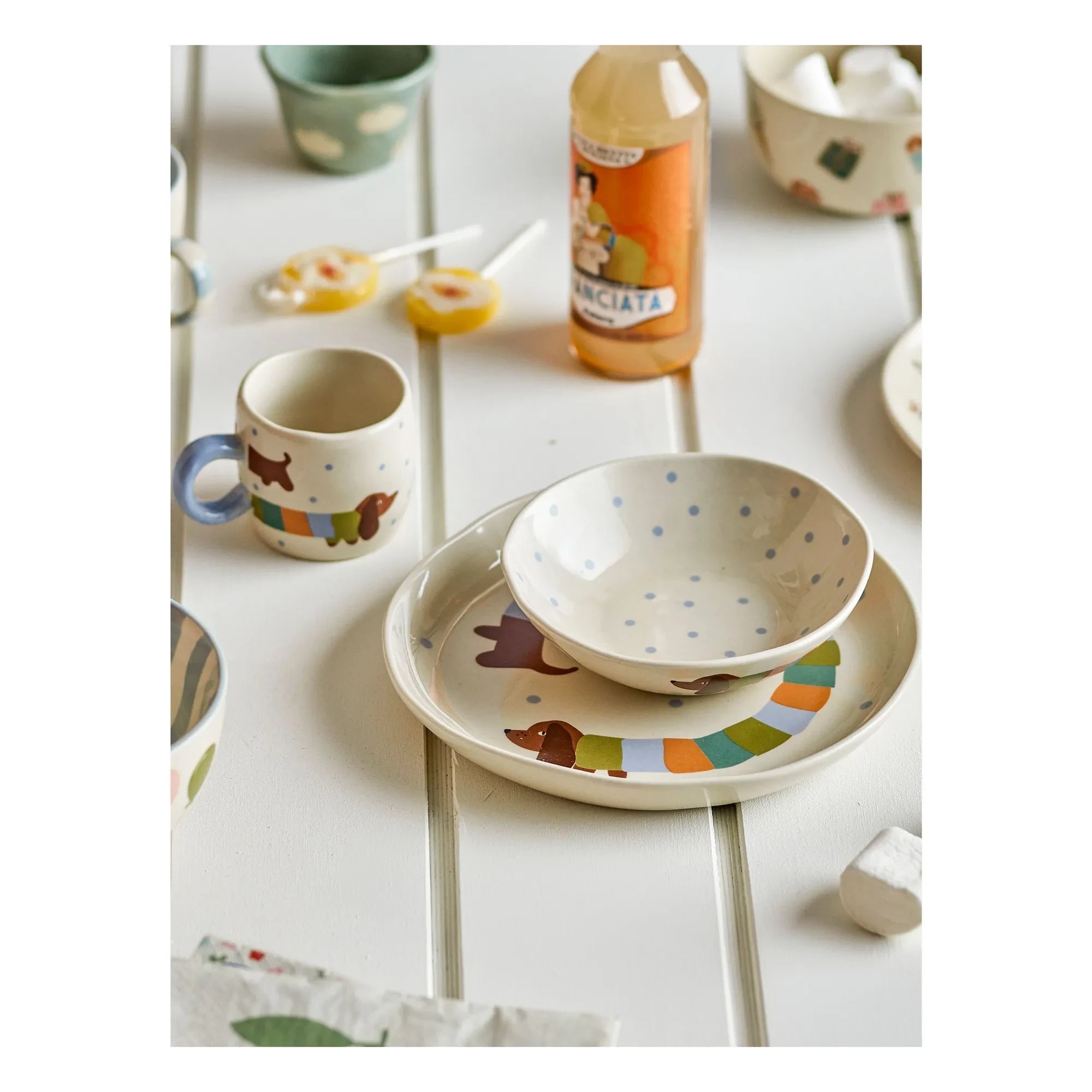 Bloomingville Mini - Charlie Dining Set | Sand