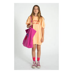 Piupiuchick - Sweat Dress Piupiuchick Est 2012 Organic Cotton | Peach