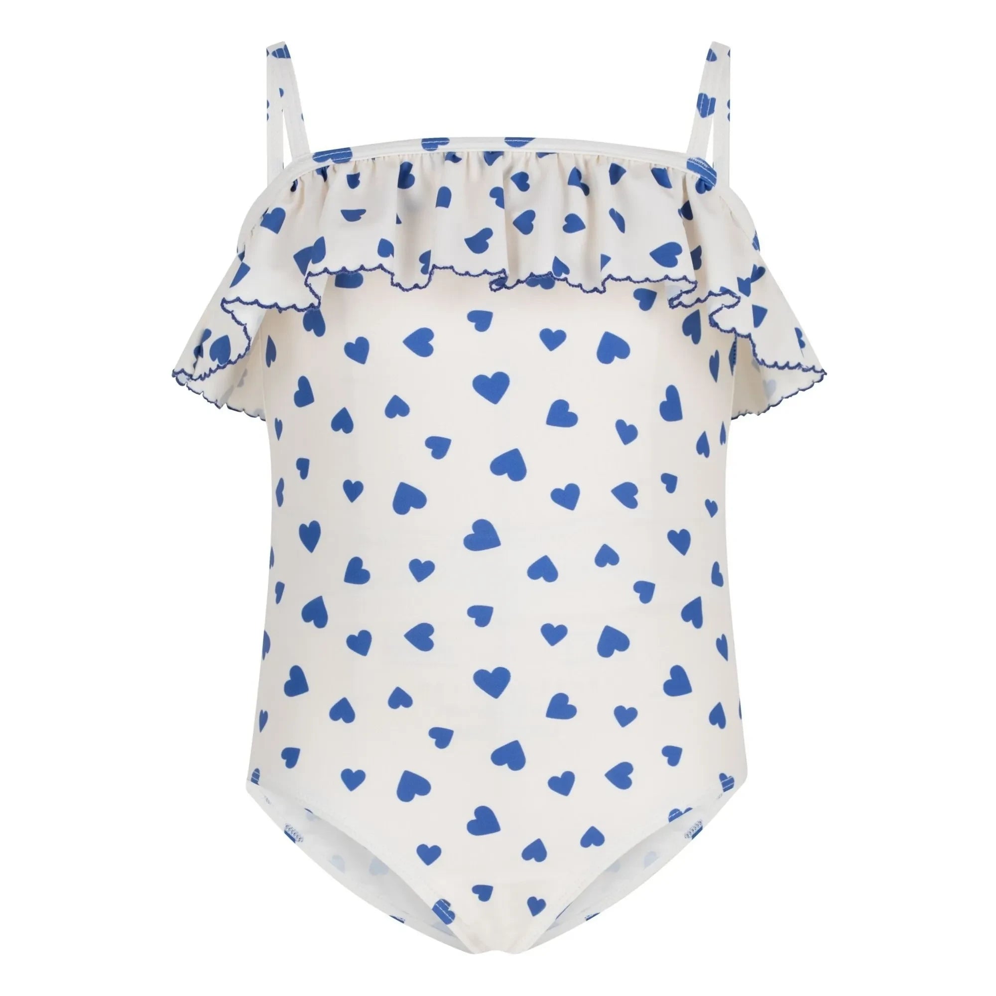Petit Bateau - Uçan Kalpler Mayo | Beyaz