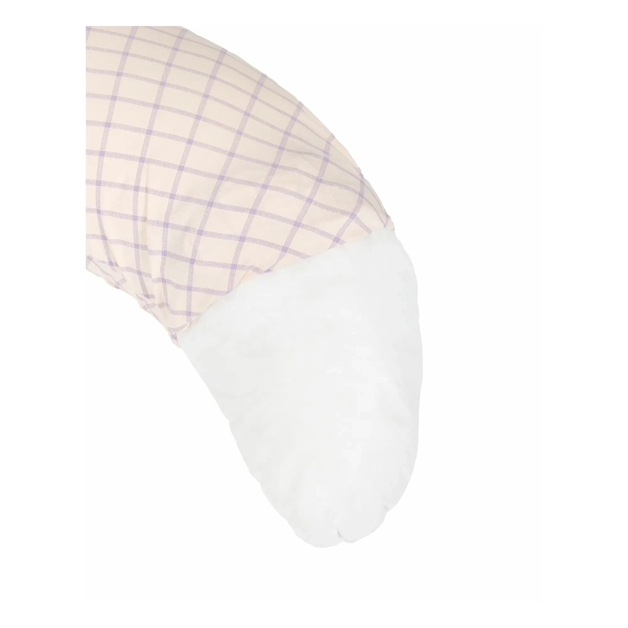 Nobodinoz - Stories Organic Cotton Nursing Pillow | Pale Pink