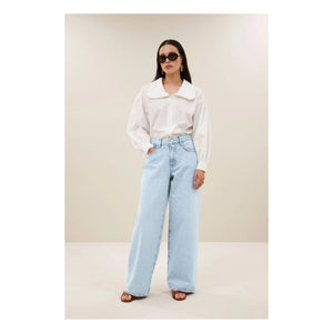 By Bar - Lilo Organic Cotton Jeans | Denim Blue
