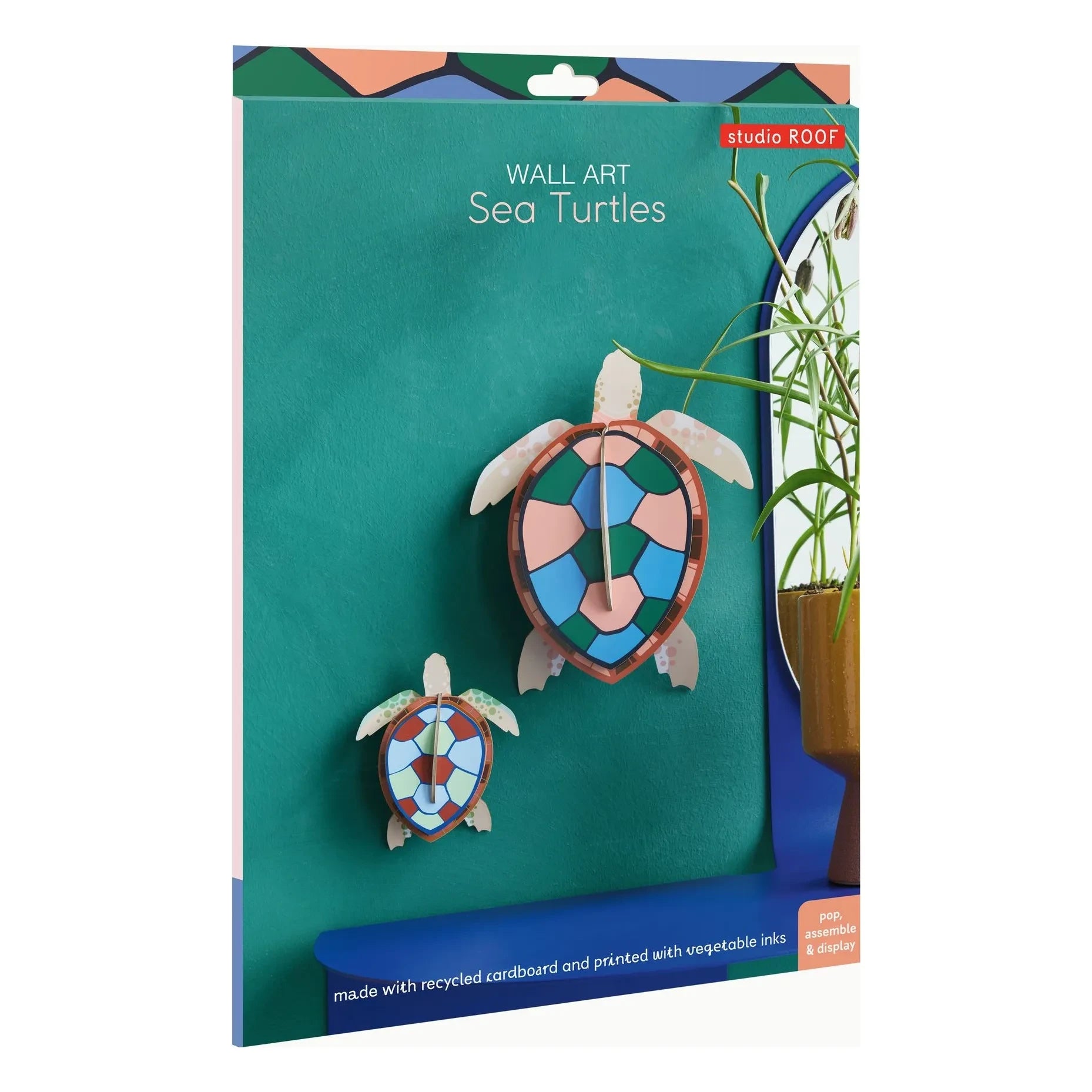 Studio Roof - Turtle Wall Decorations - Set of 2