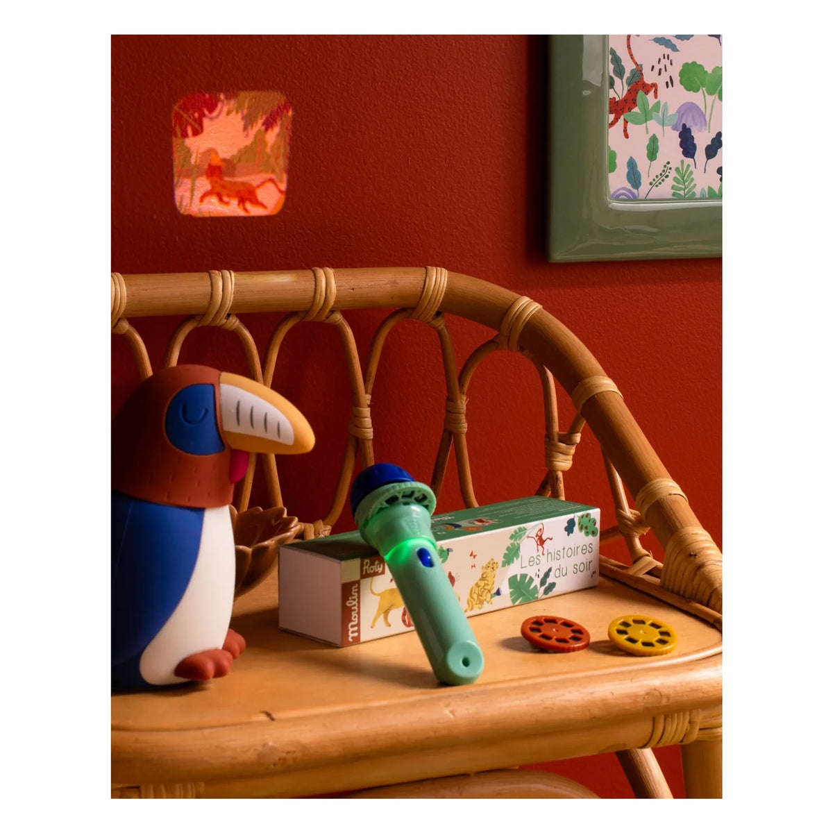 Moulin Roty - Story lamp - La forêt de Mawa